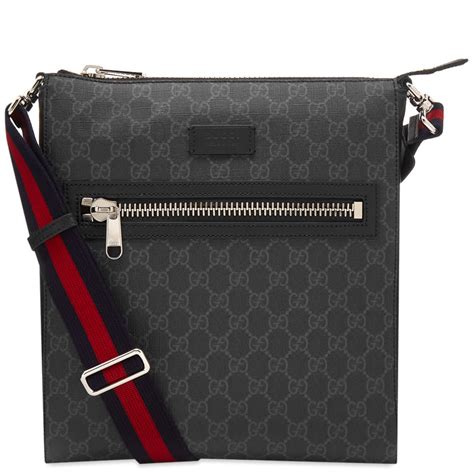 gucci gg supreme stars flat messenger bag|gg black small Messenger bag.